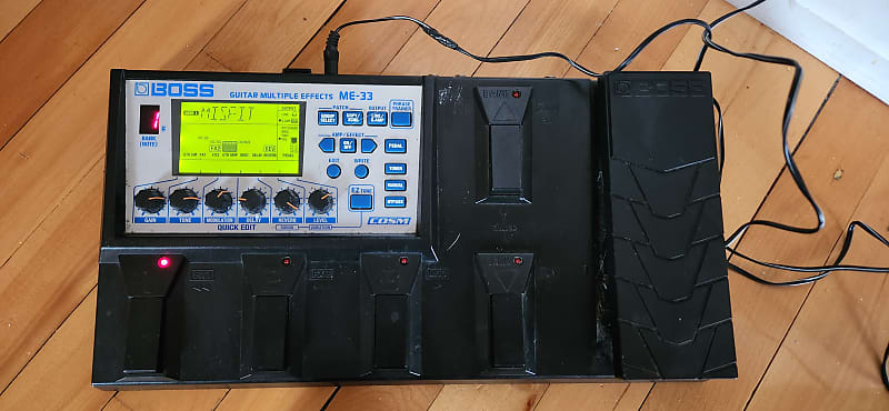 ギター ME-33 Guitar Multi Effects Boss