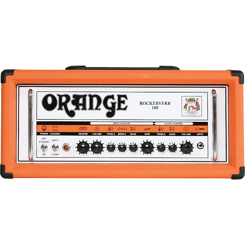 Orange Rockerverb 100 2-Channel 100-Watt Guitar Amp Head (2004 - 2009) image 1