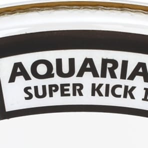 Aquarian Superkick II Clear Bass Drumhead - 24 inch image 5