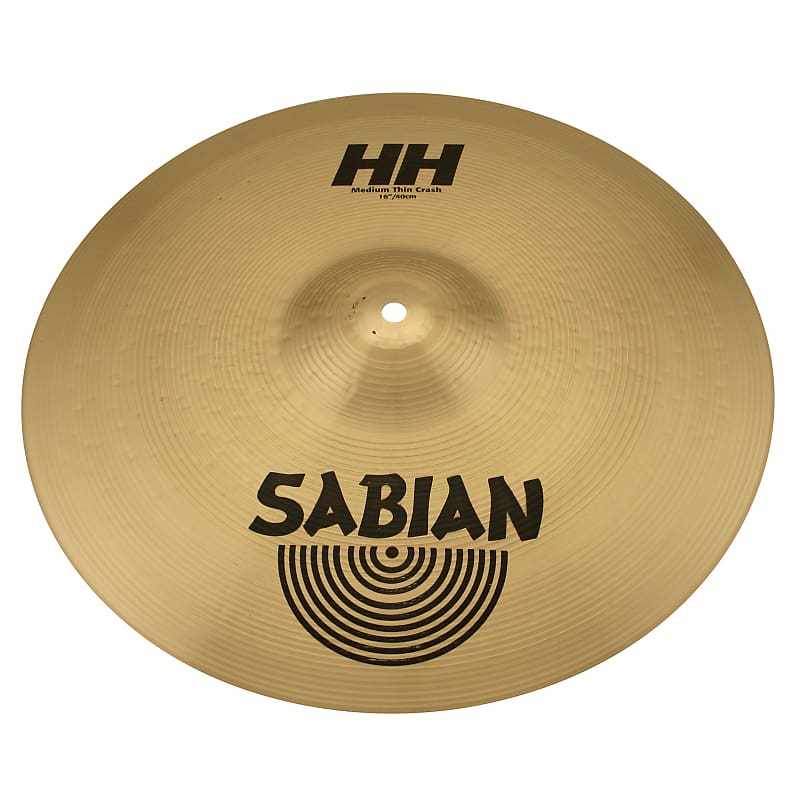 Sabian 11607-16" HH Medium Thin Crash Cymbal image 1