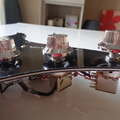 ASAR Boutique Amplification & Pickups HSS NEODYMIUM FULL OPTIONAL METAL / CHROME COVERS 2023 - Chrome / Black image 8