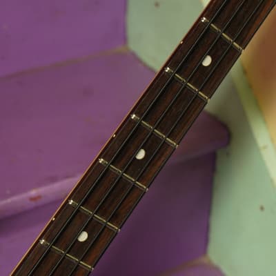 2010s Brad Sourdiffe "Grey" Electric Bass Guitar Vermont-made (VIDEO! Ready to Go) image 4