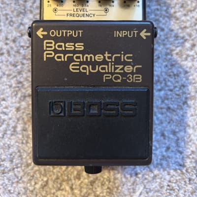 Reverb.com listing, price, conditions, and images for boss-pq-3b-bass-parametric-equalizer