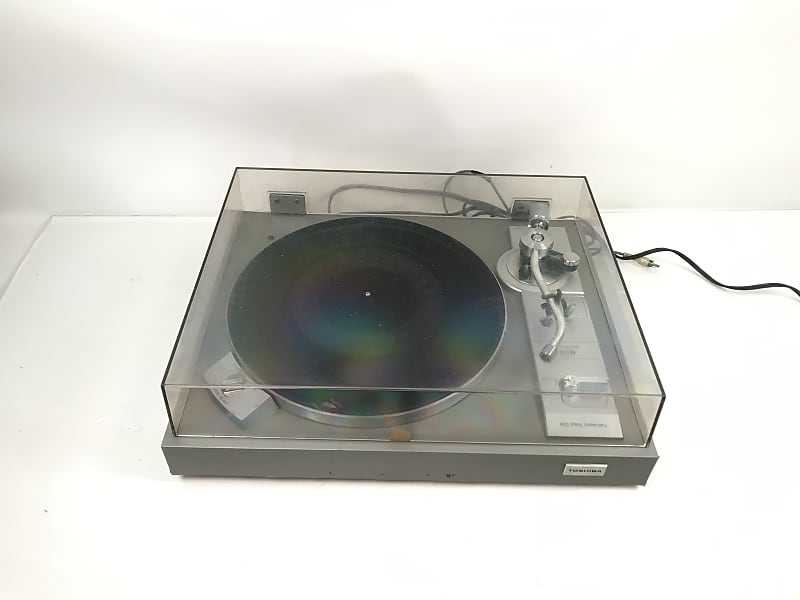 Toshiba Vintage Belt Drive Turntable Model SR-230  			