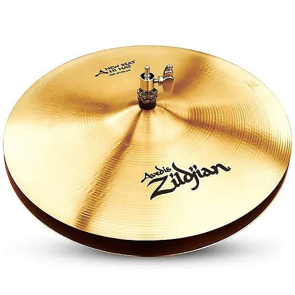Zildjian 15" A Series New Beat Hi-Hat Cymbals (Pair) 1982 - 2012 image 1