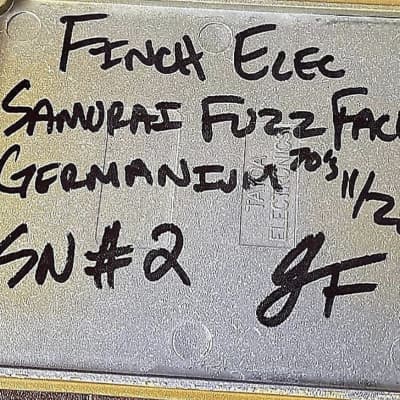 Finch Electronics Samurai Germanium Fuzz (Custom Shop Limited Edition) image 3