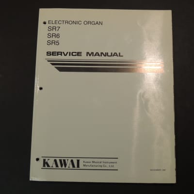 Kawai SR7, SR6, SR5 Service Manual image 1