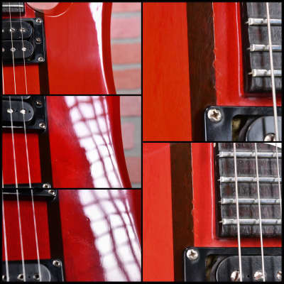 B.C. Rich American Series Mockingbird Standard Trans Red