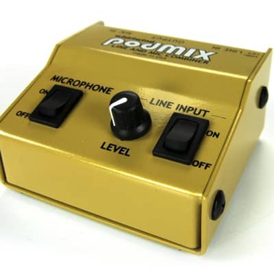 Whirlwind PODMIX 2-Channel Mic / Line Mixer with DI Box image 2