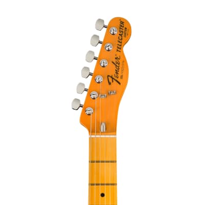 [PREORDER] Fender American Vintage II 77 Telecaster Custom Electric Guitar, Maple FB, Black image 6