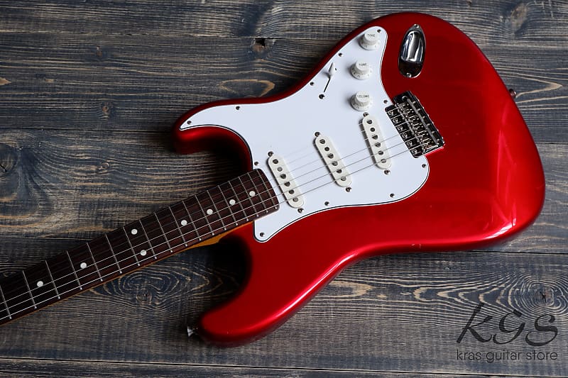 CoolZ ZST-1R Stratocaster 2012 Candy Apple Red | Reverb
