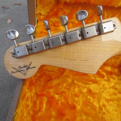 Fender Stratocaster 2017 Custom Shop 60's Journeyman Relic Blue Sparkle Closet NOS image 7