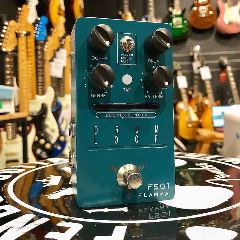 FLAMMA FS01 Drum Machine & Phrase Loop Brand New Reverb