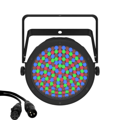 Chauvet DJ SlimPAR 64 RGBA Low Profile LED Par Bundle With | Reverb