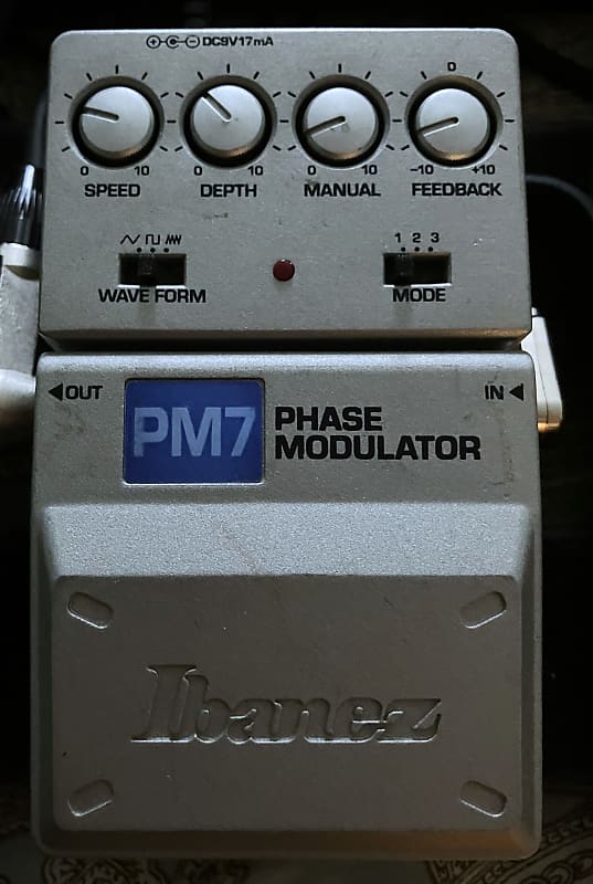 Ibanez PM7 Phase Modulator 1990s - Grey image 1