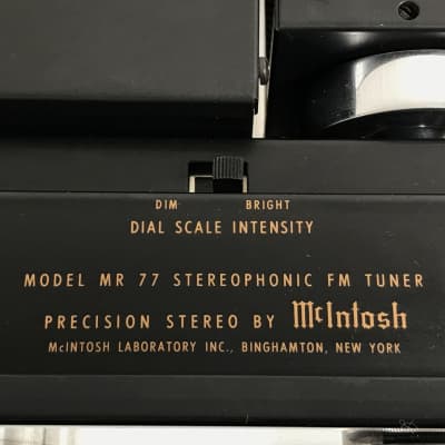 McIntosh MR 77 FM Radio Tuner image 6