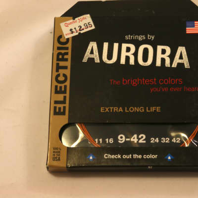 Aurora Orange 9-42 Electric Strings