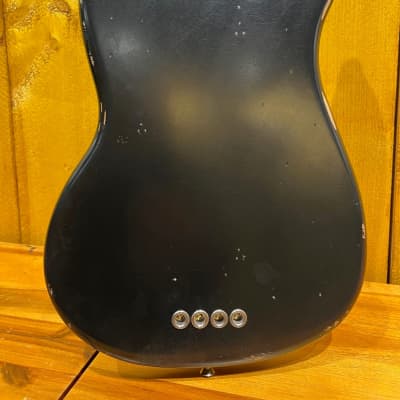 JMJ Road Worn Mustang Bass Black Fender image 4