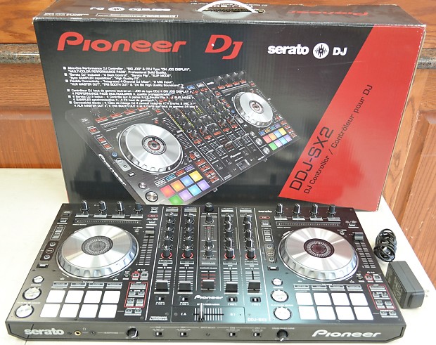 Pioneer DDJ‑SX2 4‑Channel DJ Controller *With Power Cord and Box