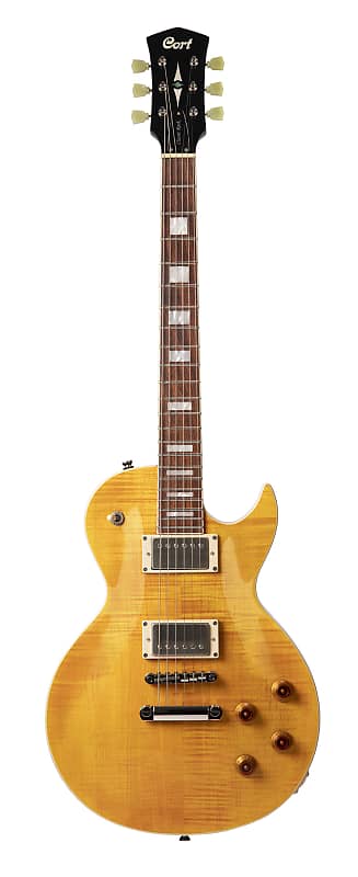 Cort CR250ATA CR Series Flamed Maple Top Mahogany Body & Neck 6-String Electric Guitar image 1