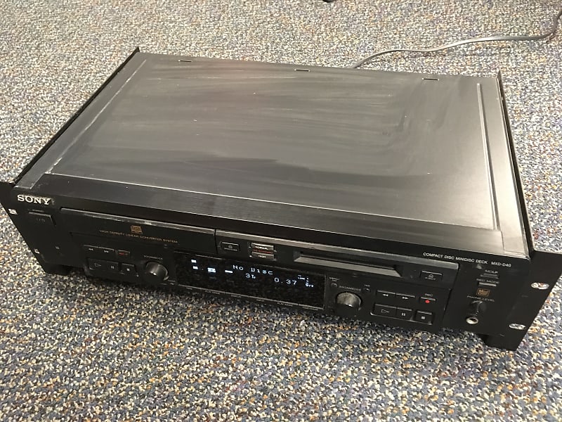 Sony MXDD40 CD/Minidisc Reader and Recorder Reverb