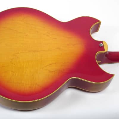 Gibson Barney Kessel Custom 1968 Sunburst ~ Hang Tags! ~ Flamed Maple ~ Original Case image 12