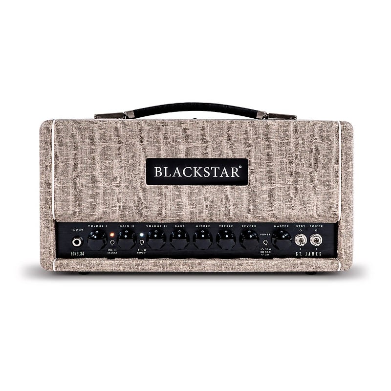Blackstar St. James 50-Watt Guitar Amplifier Head with EL34 Tubes  (New York, NY) image 1