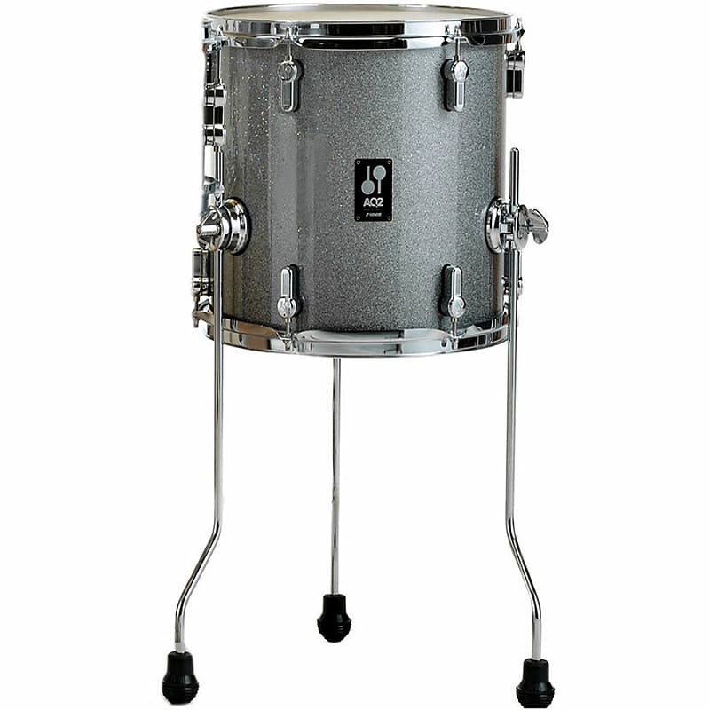 Sonor AQ2 14x13 Maple Floor Tom titanium Quartz Reverb