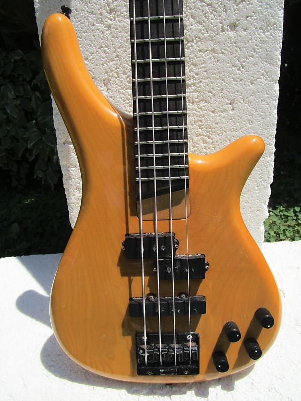 SGC Nanyo Bass Collection , 1990's, Japan, Natural Finish, P & J Pu's,  Three Piece Neck