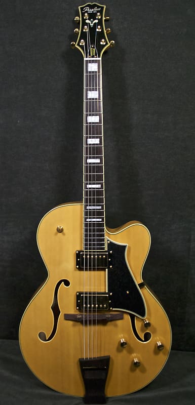 Peerless Tonemaster Blonde Hollow body Guitar w case #5384 image 1