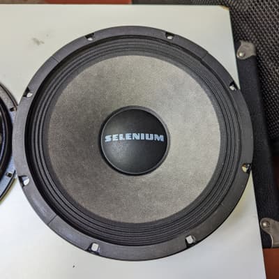 Matched Pair! Selenium 10PW3 Bass/Guitar/PA 300 Watt 10" Speakers - Look And Sound Excellent! image 9