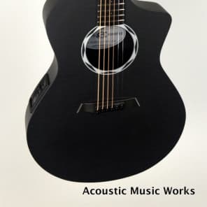 Composite Acoustics Ox Raw Carbon Fiber Guitar, LR Baggs Pickup, Cutaway image 6