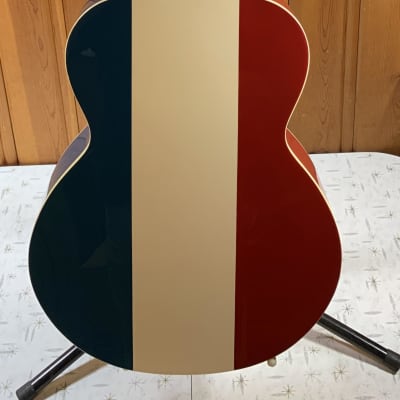 2003 Fender Buck Owens Red White and Blue Acoustic Guitar image 3