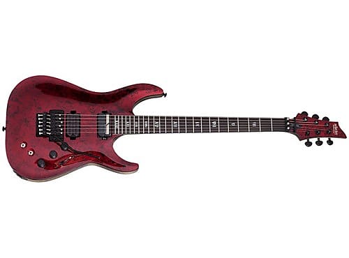 Schecter C-1 FR S Apocalypse Electric Guitar Red Reign (Manhattan, NY) image 1