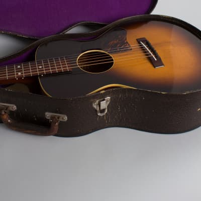 Kalamazoo  Sport Model KG 3/4 Flat Top Acoustic Guitar (1941), ser. #4539G-14, chipboard case. image 12