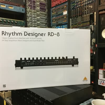 Behringer Rhythm Designer RD-8 Analog Drum Machine New ,TR808 CLONE in box RD8  //ARMENS// image 3
