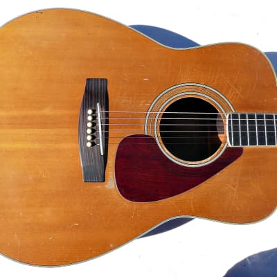 Vintage Yamaha FG-360 Dreadnought Acoustic Guitar with Original Hardshell Case -  PV Music Guitar Shop Inspected / Setup + Tested - Plays / Sounds Great - Very Good Condition image 6