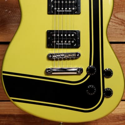 FENDER TORONADO GT HH rare Big Block Racing Stripe Olive Guitar Clean! 49601 image 5