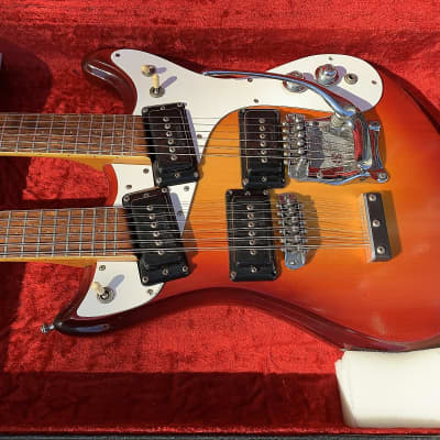 Mosrite Joe Maphis Mark XVIII 1966 - Custom Sunburst image 2