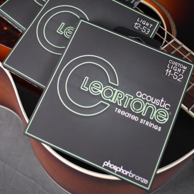 Cleartone Light Phosphor Bronze Treated Acoustic Strings .012-.053 image 2