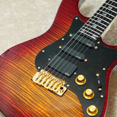 FREEDOM CUSTOM GUITAR RESEARCH HYDRA 24F 2Point 1P Flame Maple Body -Kabukimono- 2023 [Made in Japan] for sale