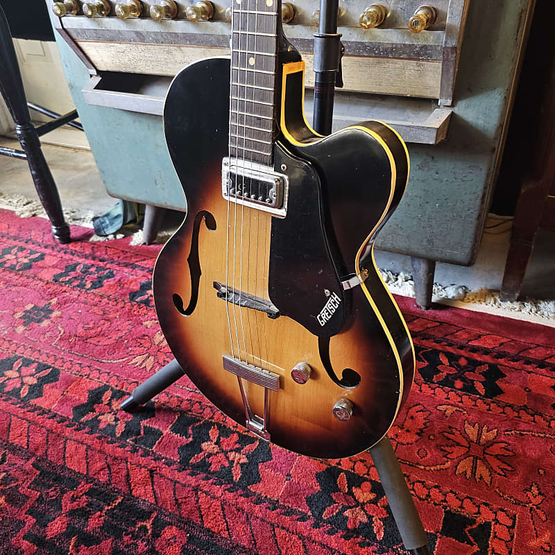 1962 Gretsch 6186 Clipper Sunburst | Reverb