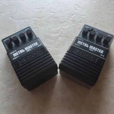 Arion Metal Master SMM-1 X2 Collector's Pair - Early MIJ JAPAN AND MISL Sri Lanka Variants / Clones Of The BOSS HM-2 Circuit With Extra Output Options image 2
