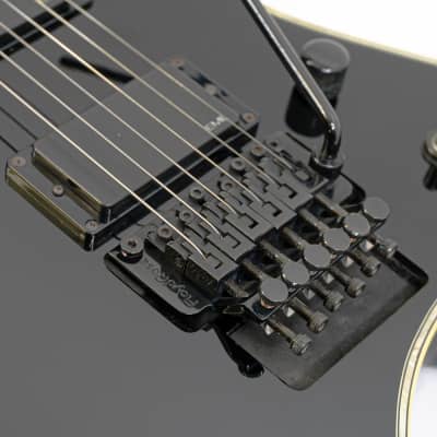 2009 B.C. Rich Warlock NJ DLX Gloss Black w/ Neck Thru Construction, EMG 81/85 Active Humbuckers, Original Gigbag image 5