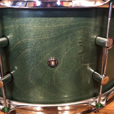 Queen City Drums “Irish Lass” 7x14 Maple/Mahogany Snare image 2