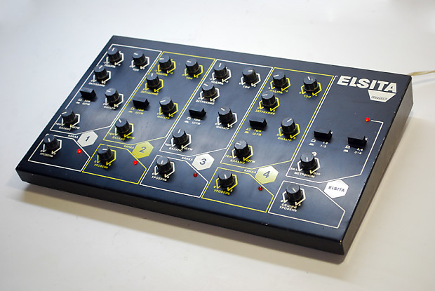 Used RMIF ELSITA Soviet Ussr Analog Drum Machine