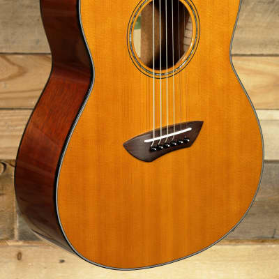 Yamaha CSF1M Acoustic/Electric Guitar Vintage Natural w/ Gigbag image 1