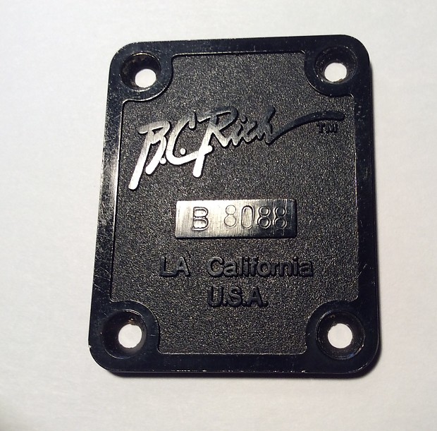 Bc rich neck plate hot sale