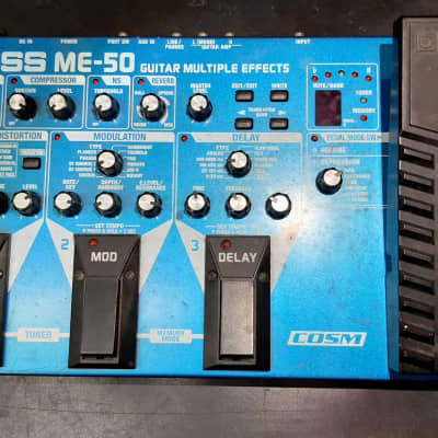 Reverb.com listing, price, conditions, and images for boss-me-50-guitar-multiple-effects