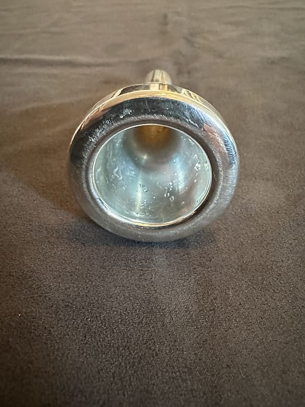 Shires 5MD Large Bore Trombone Mouthpiece Silver Reverb